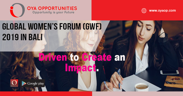 Global Women’s Forum (GWF) 2019 in Bali