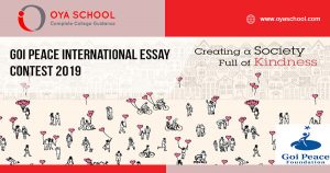 Goi Peace International Essay Contest 2019