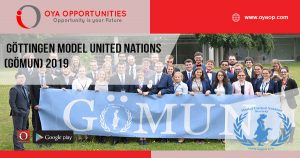 Göttingen Model United Nations (GÖMUN) 2019
