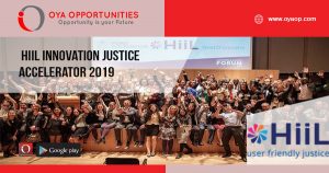 HiiL Innovation Justice Accelerator 2019