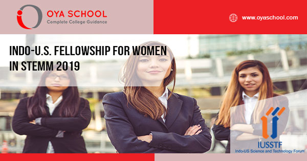 Indo-U.S. Fellowship for Women in STEMM 2019