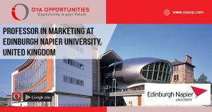 Jobs at Edinburgh Napier University