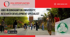 Jobs in Binghamton University (Research Development Specialist)