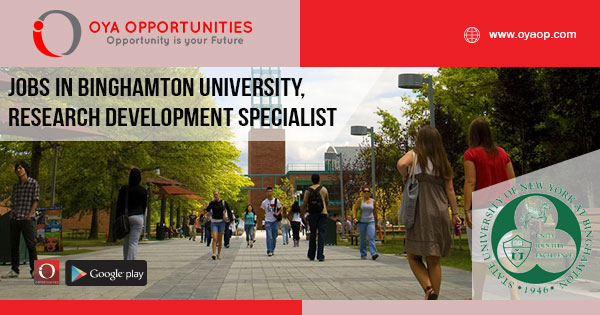 Jobs in Binghamton University (Research Development Specialist)
