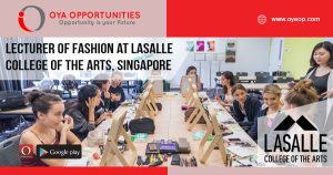 Fashion Designing Jobs at Singapore