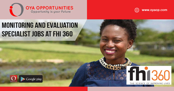 Monitoring and Evaluation Specialist Jobs at FHI 360, Morocco