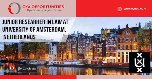 Research Jobs at University of Amsterdam