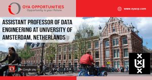 Assistant ProfessorJobs at University of Amsterdam, Netherlands