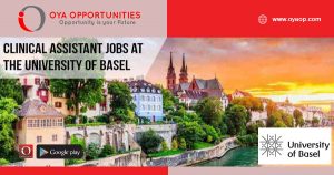 Clinical Assistant jobs at the University of Basel