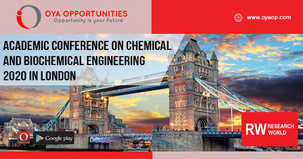 Academic Conference on Chemical and Biochemical Engineering 2020 in London
