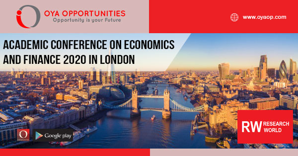 Academic Conference on Economics and Finance 2020 in London