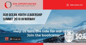 Our Ocean Youth Leadership Summit 2019 in Norway