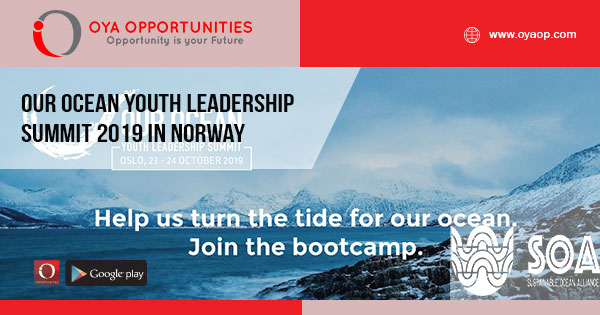Our Ocean Youth Leadership Summit 2019 in Norway