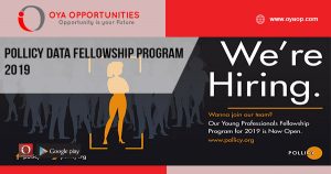 Pollicy Data Fellowship Program 2019