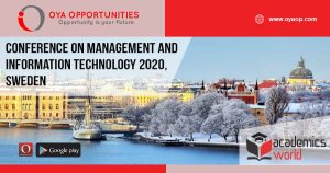 Academic Conference on Management and Information Technology 2020 in Sweden