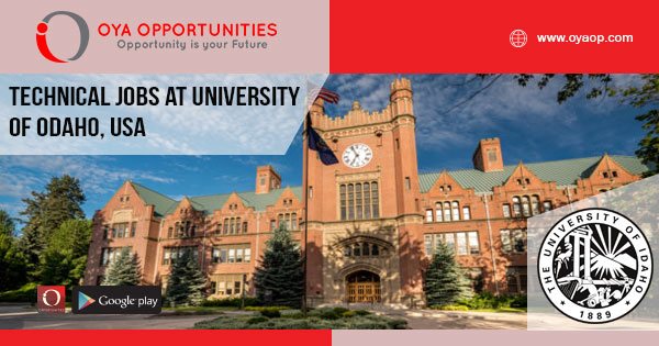 Technical jobs at University of Odaho, USA