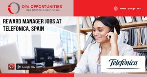 Reward Manager jobs at Telefonica, Spain