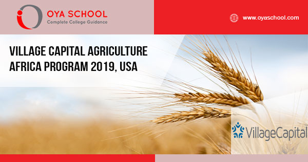 Village Capital Agriculture Africa Program 2019, USA