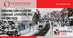 Academic Conference on Language, Literature and Culture 2020