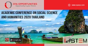 Academic Conference on Social Science and Humanities 2020 Thailand