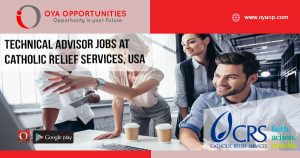 Technical Advisor jobs at Catholic Relief Services, Baltimore