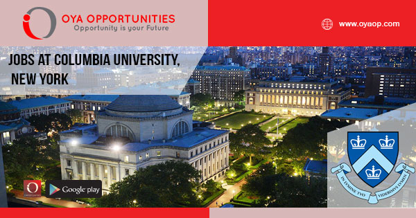 Jobs at Columbia University, New York