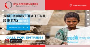 UNICEF Innocent Film Festival 2019, Italy