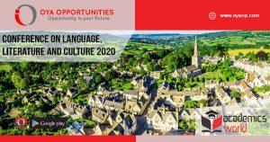 Conference on Language, Literature and Culture 2020 UK