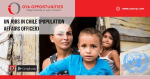 UN jobs in Chile (Population Affairs Officer)