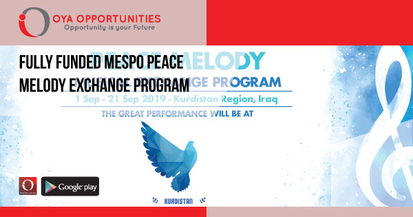 Fully Funded MESPO Peace Melody Exchange Program