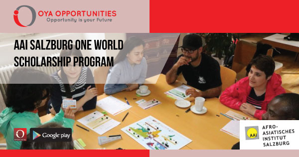AAI Salzburg One World Scholarship Program