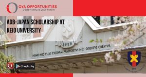 ADB-Japan Scholarship at Keio University