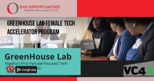 GreenHouse Lab Female Tech Accelerator Program