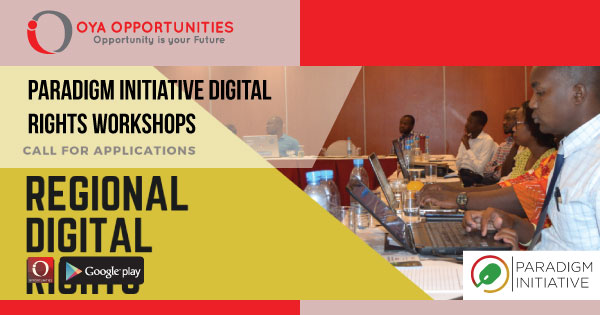 Paradigm Initiative Digital Rights Workshops