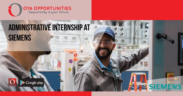 Administrative Internship at Siemens