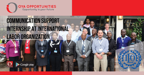Communication Support Internship At International Labor Organization