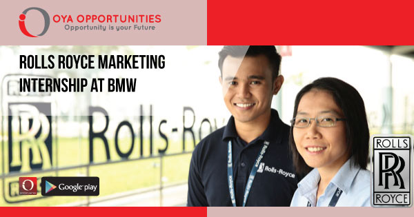Rolls Royce Marketing Internship at BMW