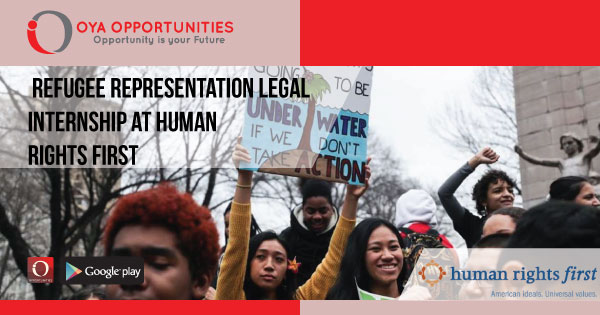Refugee Representation Legal Internship at Human Rights First