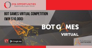 Bot Games Virtual Competition (Win $10,000)