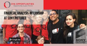 Financial Analysis Internship at Sony Pictures