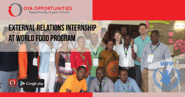 External Relations Internship at World Food Program
