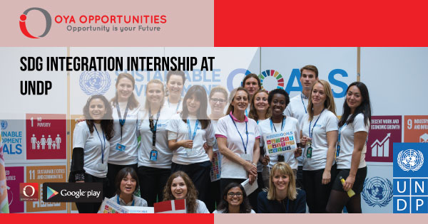 SDG Integration Internship at UNDP