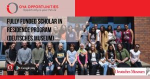 Fully Funded Scholar in Residence Program (Deutsches Museum)