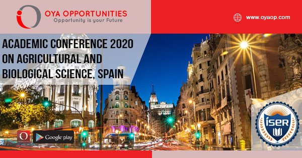 Academic Conference 2020 on Agricultural and Biological Science