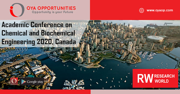 Academic Conference 2020 on Chemical and Biochemical Engineering