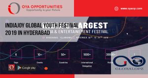 IndiaJoy Global Youth Festival 2019 in Hyderabad