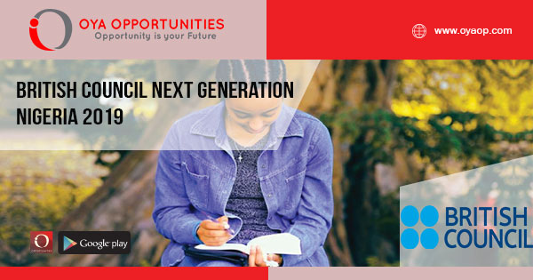 British Council Next Generation Nigeria 2019