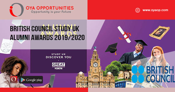 British Council Study UK Alumni Awards 2019/2020