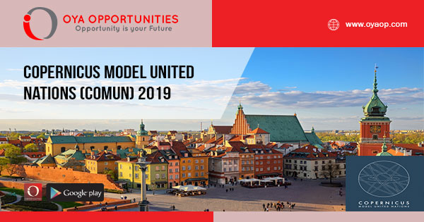 Copernicus Model United Nations (CoMUN) 2019