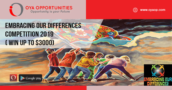 Embracing Our Differences Competition 2019 ( Win up to $3000)